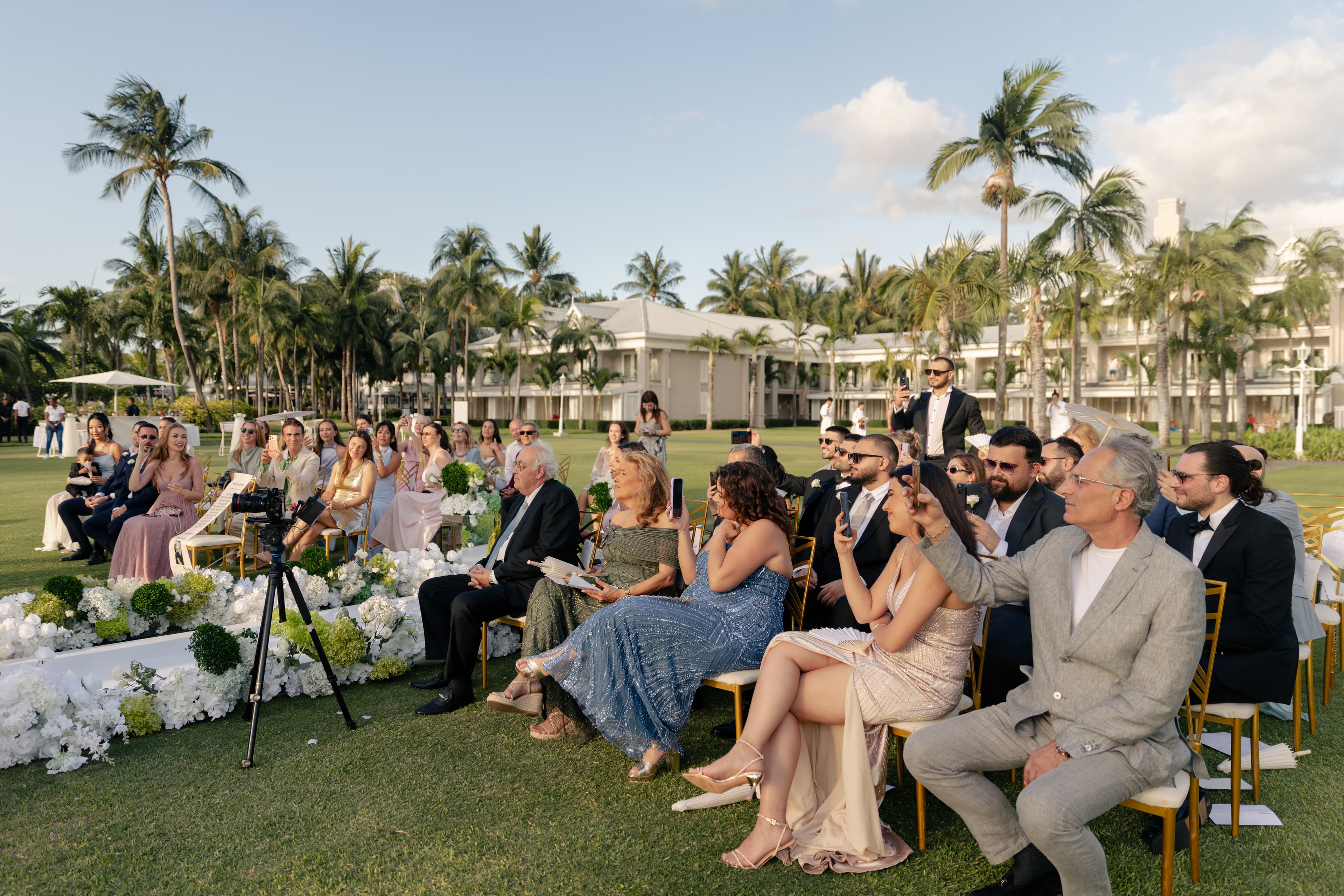 Luxurious wedding ceremony in Mauritius