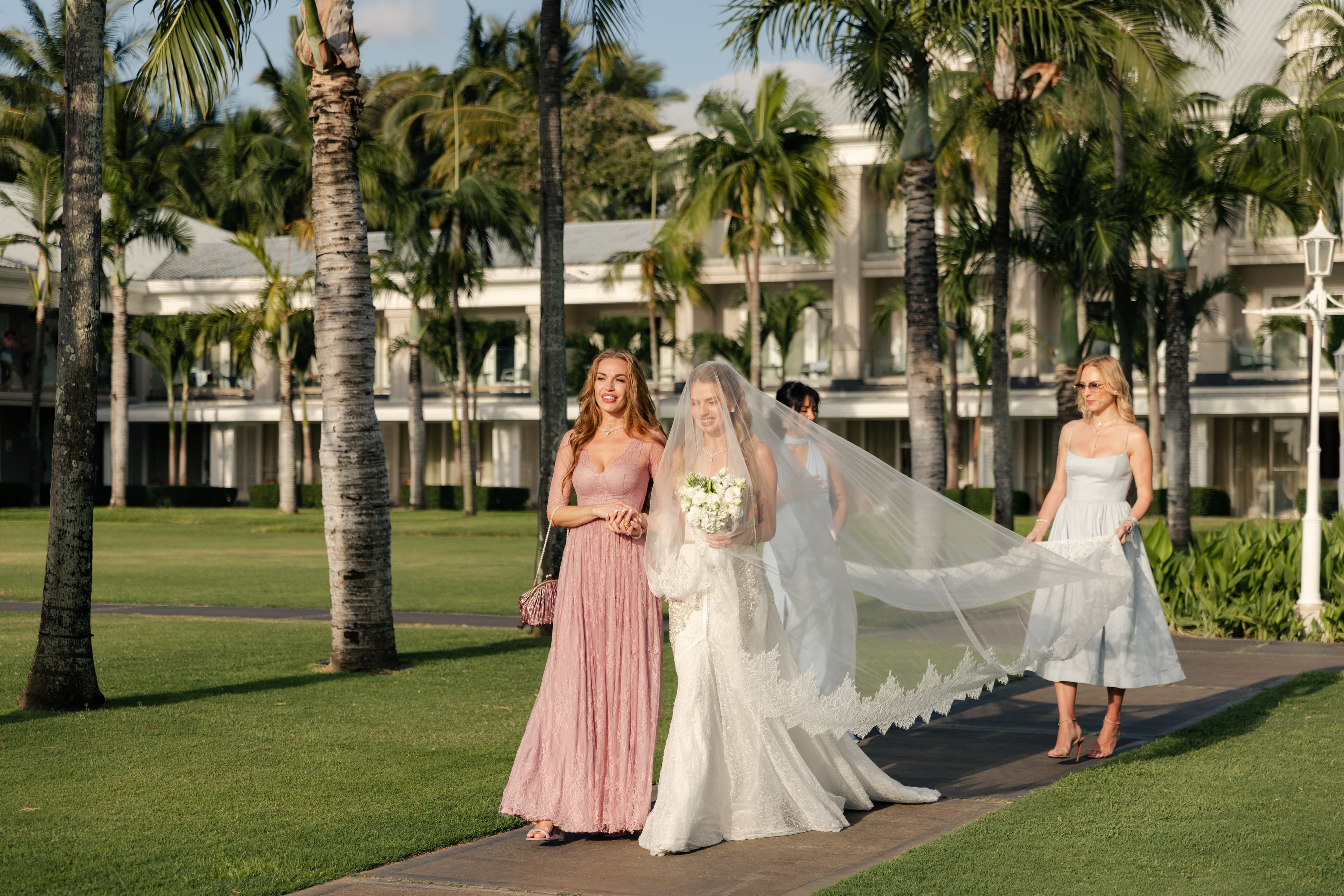 Luxurious wedding ceremony in Mauritius