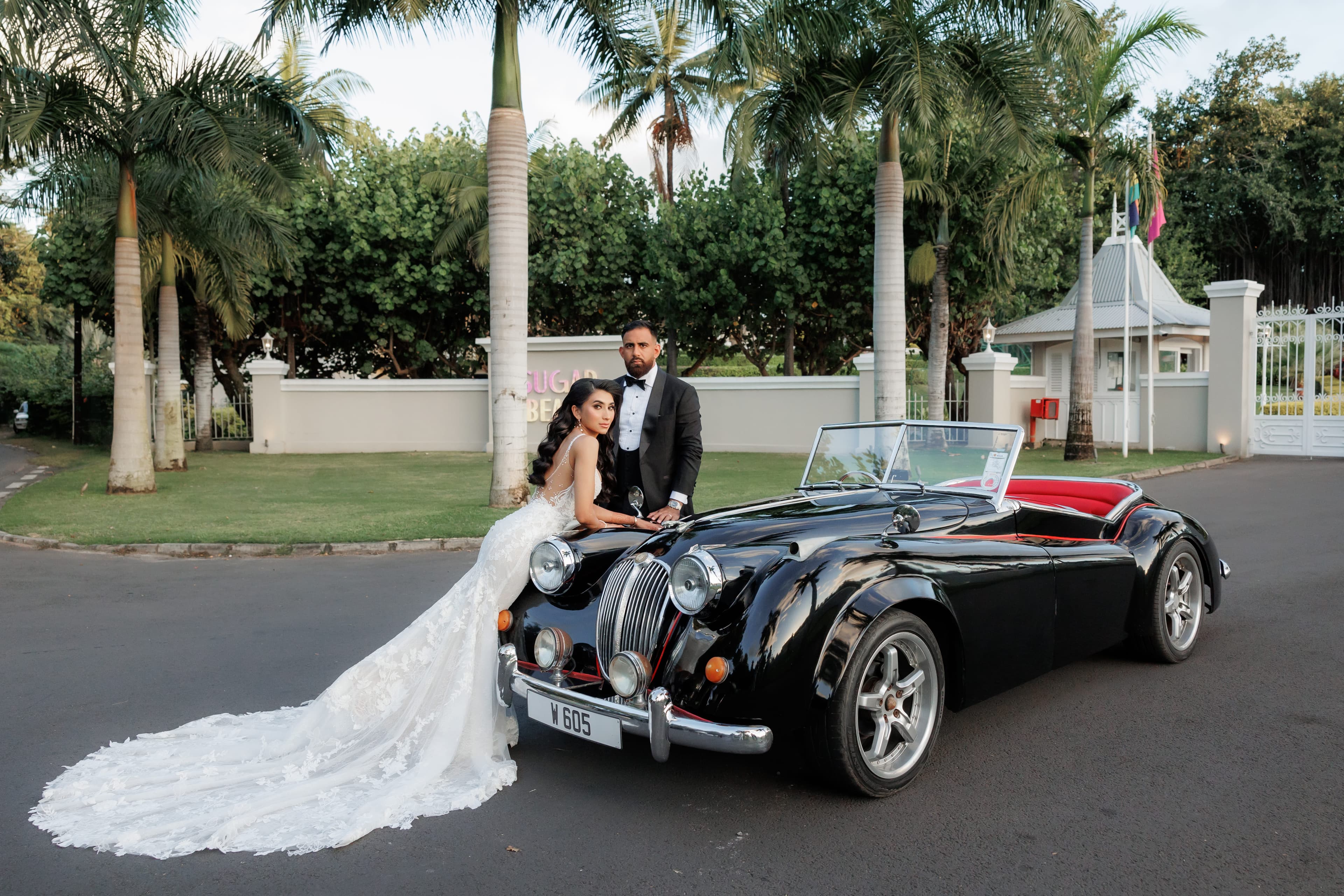 Luxurious wedding ceremony in Mauritius
